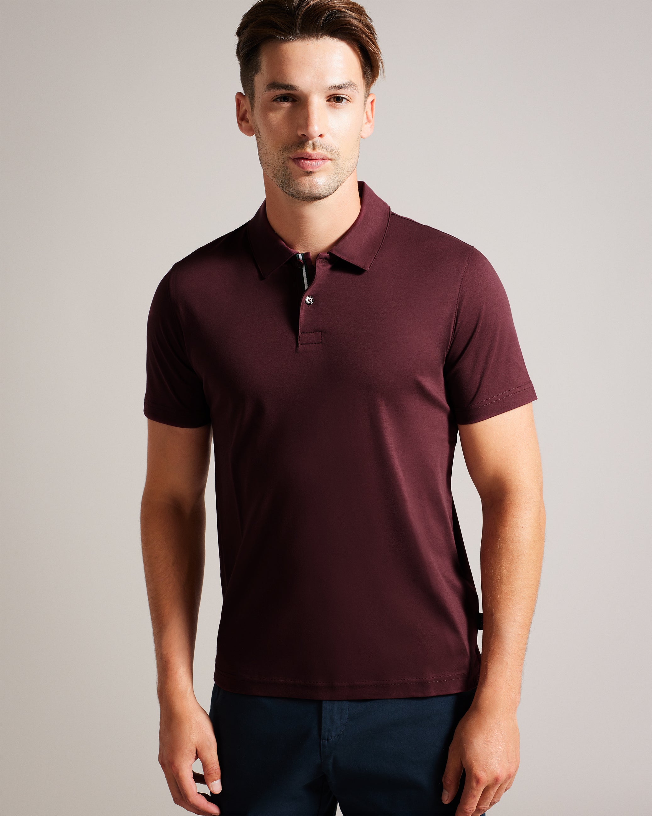 ZEITER - Short Sleeve Slim Fit Polo Shirt
