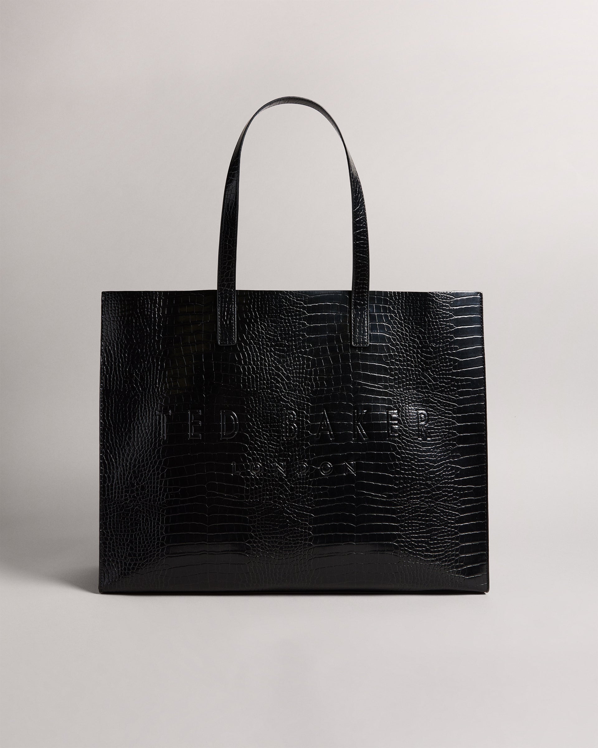 CRIKON - Wide Crinkle Texture Icon Tote Bag