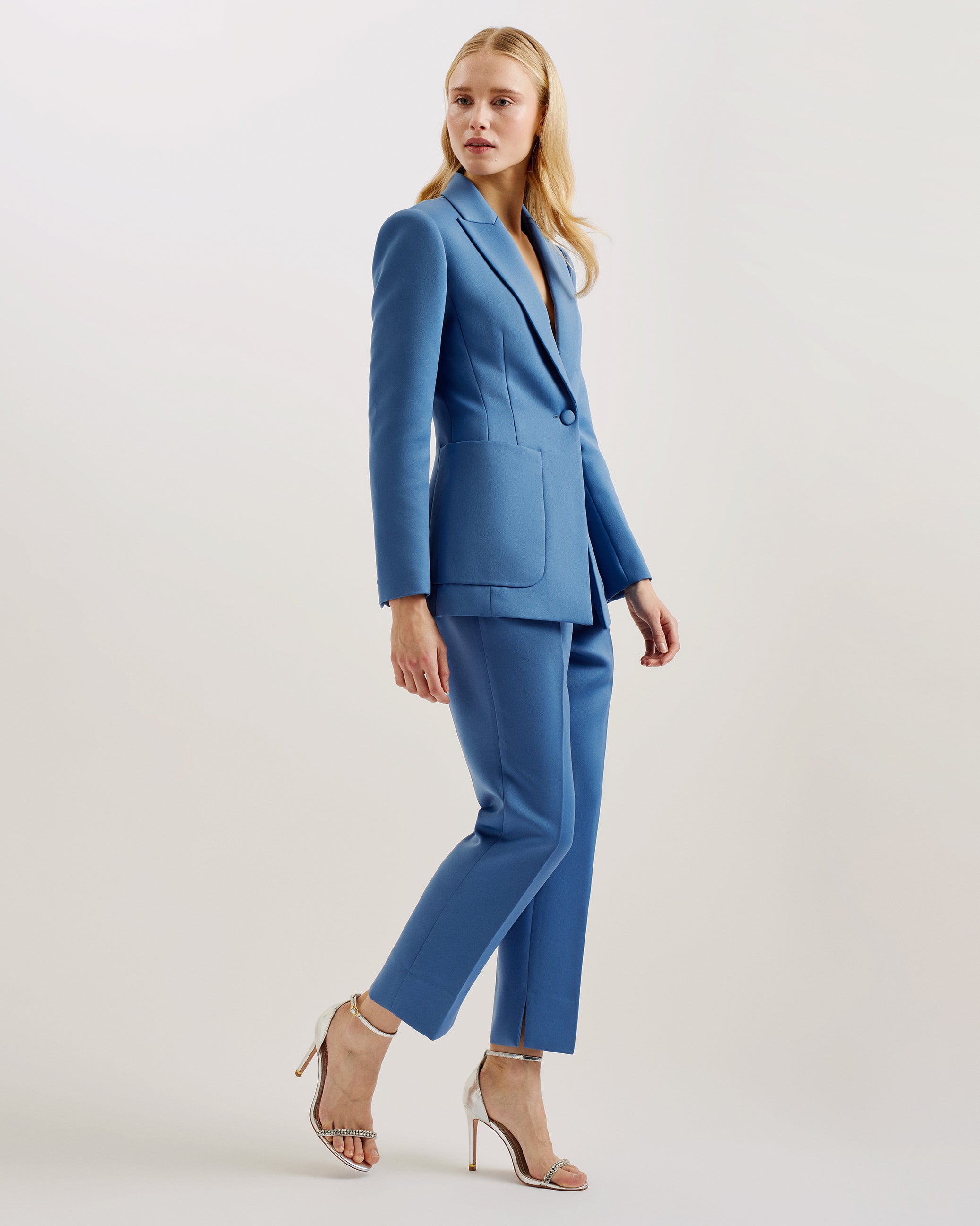 Autumn Formal Wear Set For Women Pink, Blue, And Black Blazer And Pant Suit  With Jacket And Next Ladies Trouser Suits From Matthewaw, $53.69