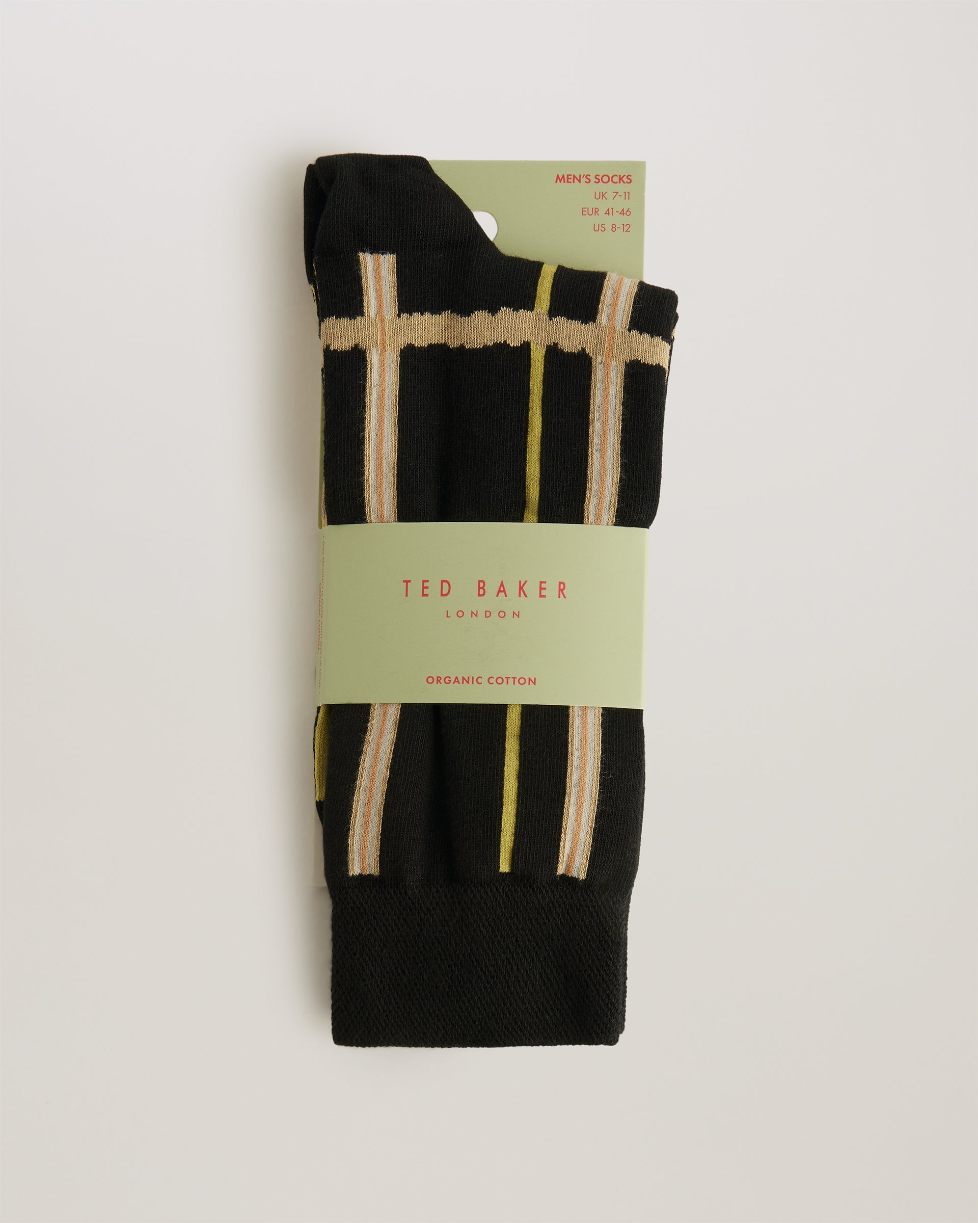Ted Baker Sokkfff Spot-pattern Stretch-knit Socks in Black for Men
